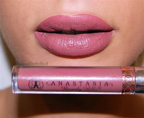 anastasia lip stain dusty rose.